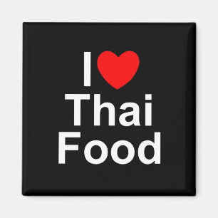I Love (Heart) Thai Food Magnet