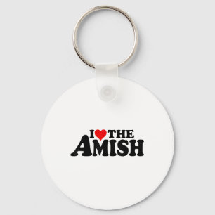 I Love Heart The Amish _1 Key Ring