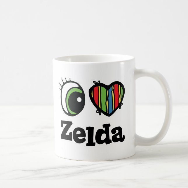 I Love (Heart) Zelda Coffee Mug (Right)