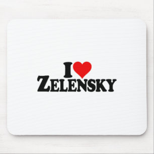 I Love Heart Zelensky Volodymyr Ukraine Ukr 1 Mouse Pad