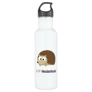 I love Hedgehogs 710 Ml Water Bottle
