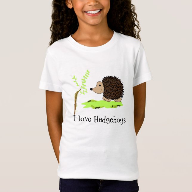 I love Hedgehogs T-Shirt (Front)