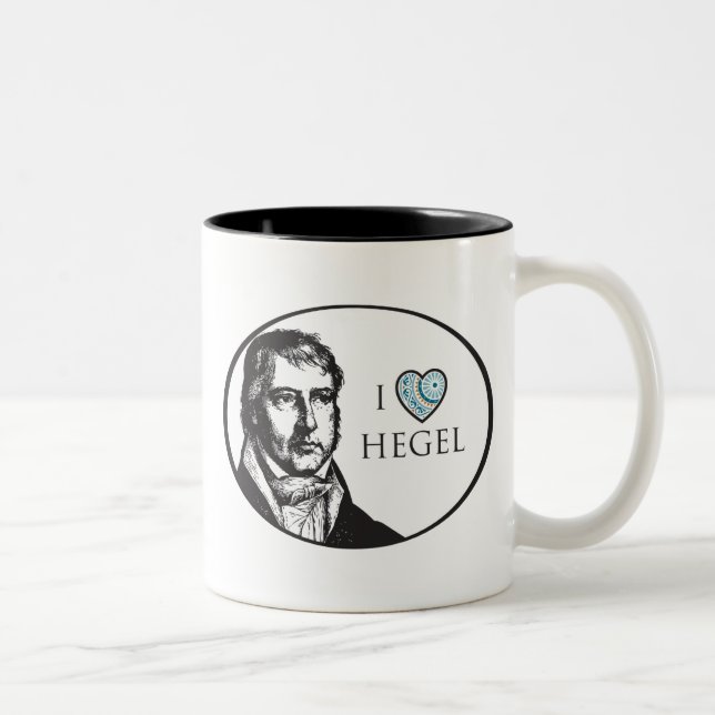 I Love Hegel Mug (Right)