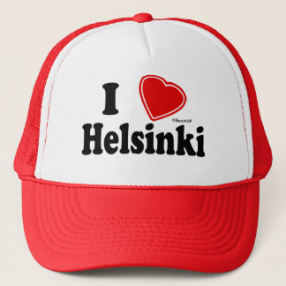 I Love Helsinki Trucker Hat