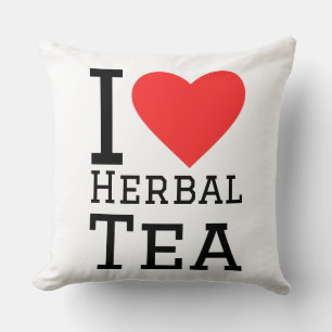 I love herbal tea cushion