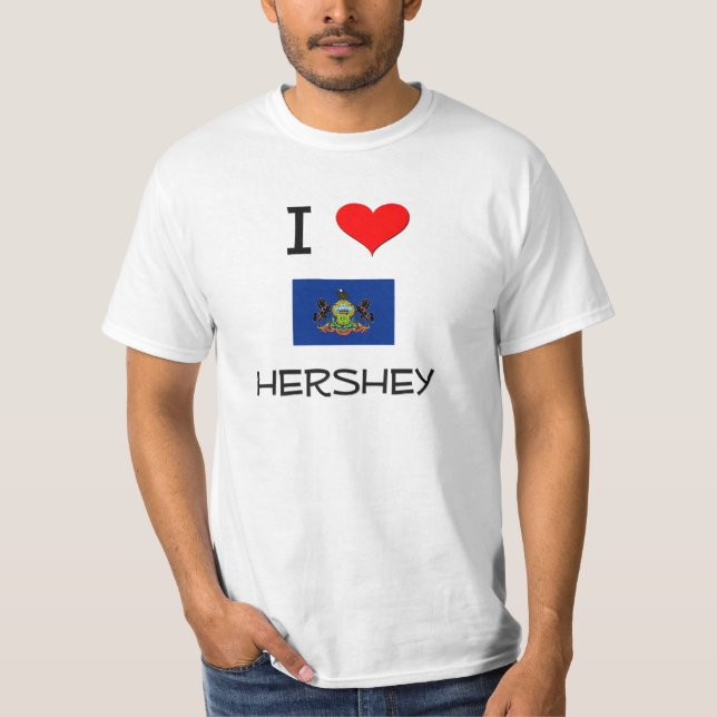 I Love Hershey Pennsylvania T-Shirt (Front)