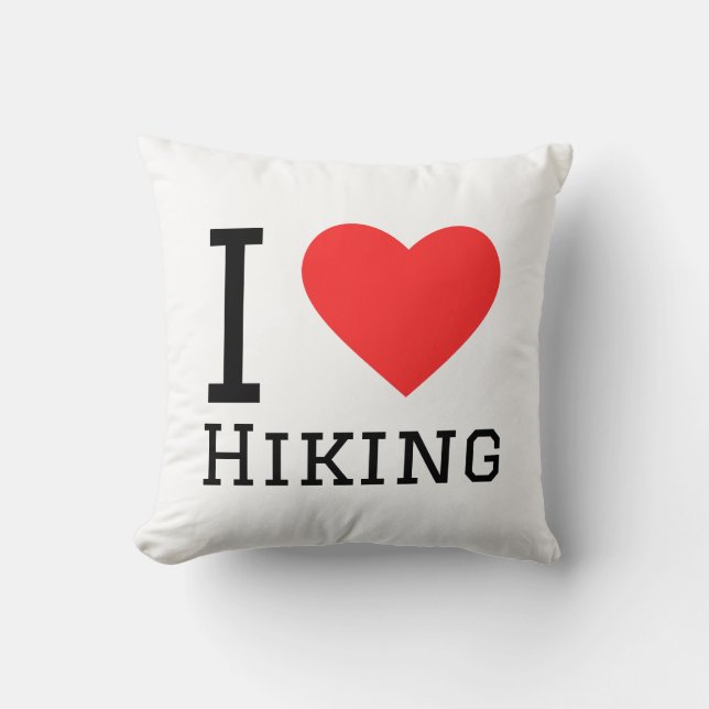 I love hiking cushion (Front)