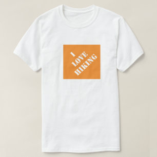 I Love Hiking Funny Dad Humourous Father's Day Gif T-Shirt
