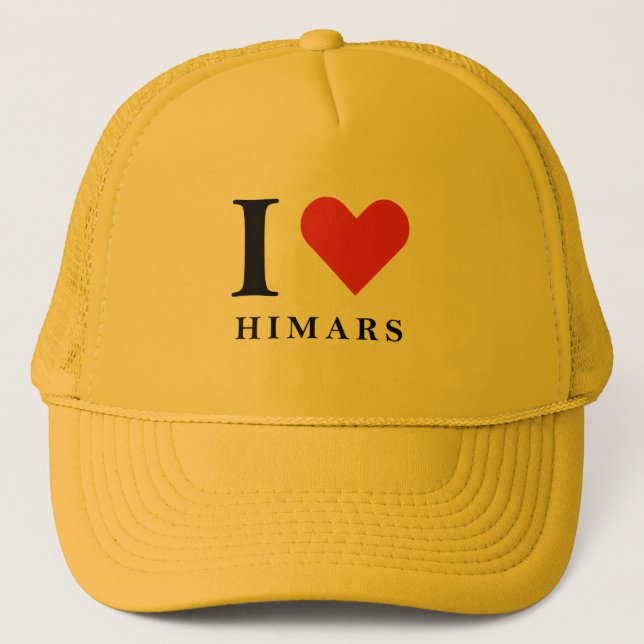 I love himars  trucker hat (Front)