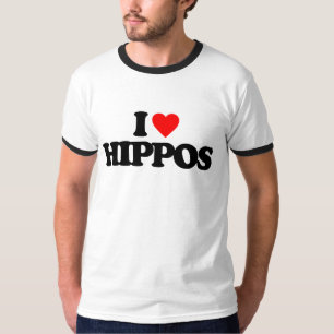 I LOVE HIPPOS T-Shirt