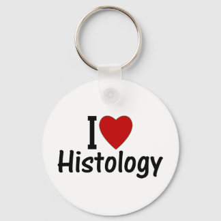 I Love Histology Key Ring