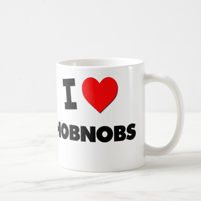 I Love Hobnobs Coffee Mug (Right)