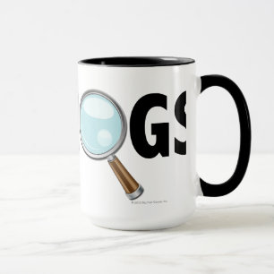 I Love Hogs Red/Black Mug