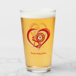 I Love HOJ Glass
