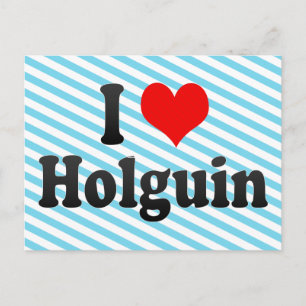 I Love Holguin, Cuba Postcard