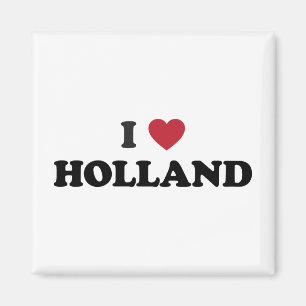 I Love Holland Magnet