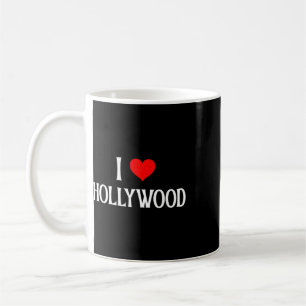 I Love Hollywood I Heart Hollywood Holiday Travel Coffee Mug