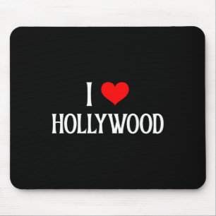 I Love Hollywood I Heart Hollywood Holiday Travel Mouse Pad