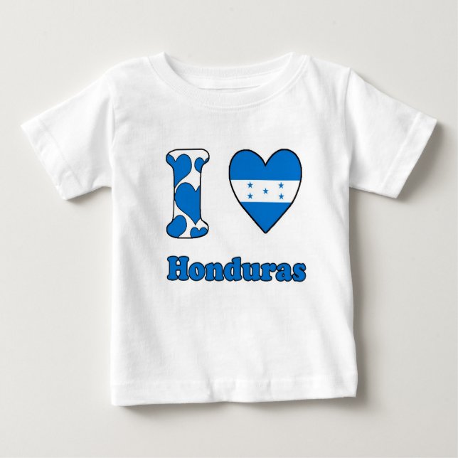I love Honduras Baby T-Shirt (Front)