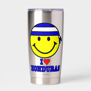 I LOVE HONDURAS  INSULATED TUMBLER