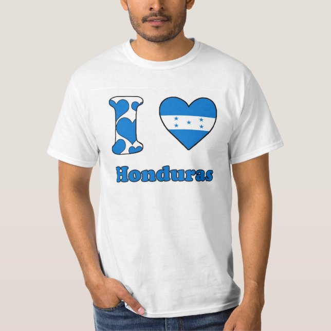 I love Honduras T-Shirt (Front)