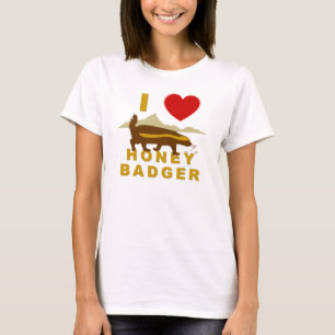 I LOVE HONEY BADGER T-Shirt