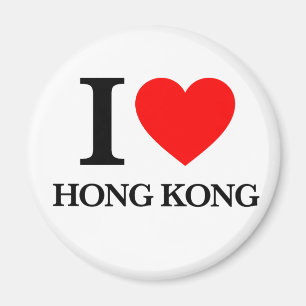I Love Hong Kong Magnet