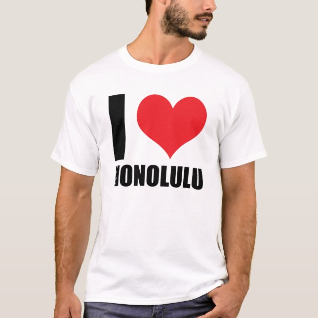 I love Honolulu T-Shirt (Front)