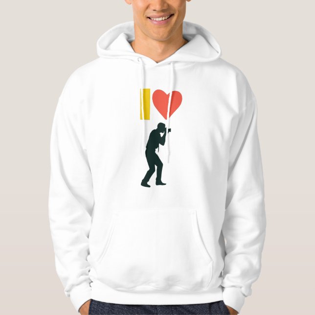 I Love Hoodie (Front)