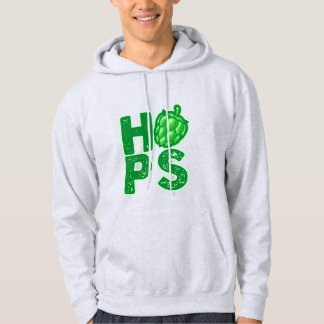 I Love Hops In Craft Beer Hoodie