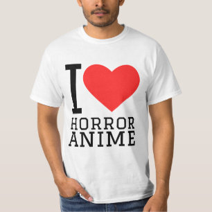 I love horror anime T-Shirt