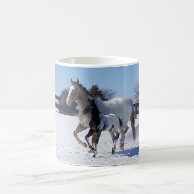 I LOVE HORSES COFFEE MUG (Center)