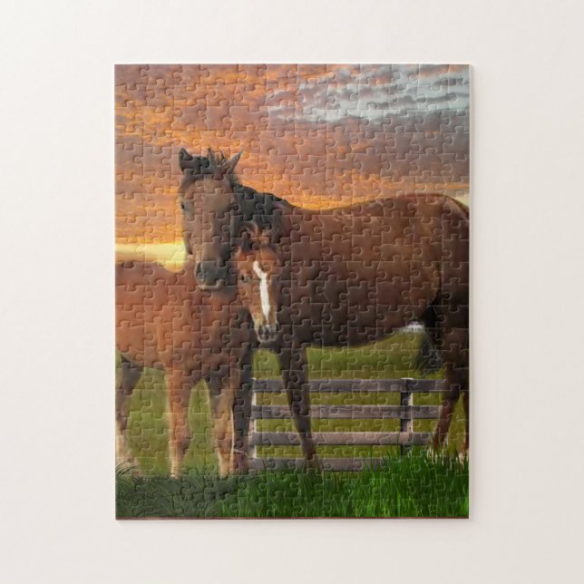 I love Horses Jigsaw Puzzle (Vertical)
