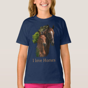 I love Horses T-Shirt