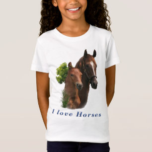 I love horses t-shirts