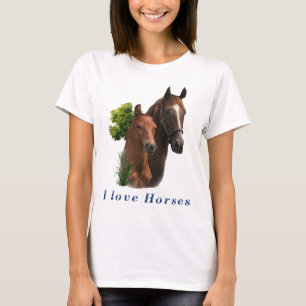 I love horses t-shirts