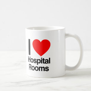 i love hospital rooms coffee mug