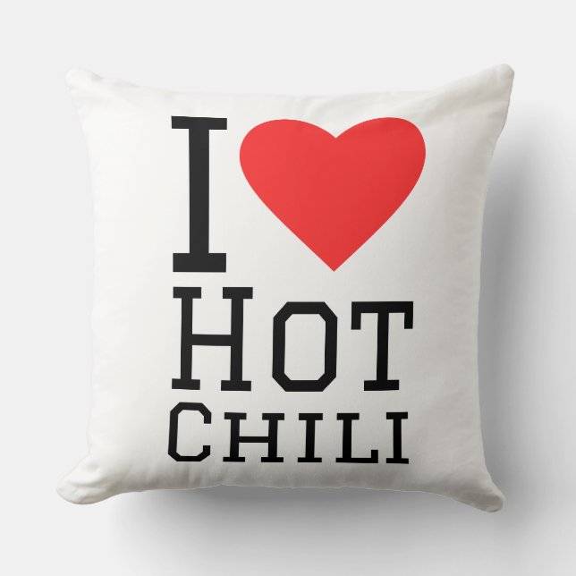 I love hot chili cushion (Front)