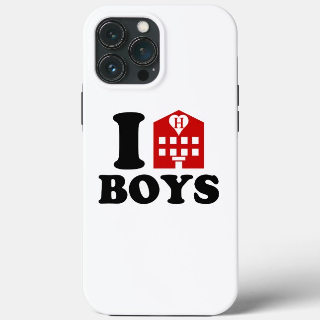 I Love Hotel Boys Case-Mate iPhone Case (Back)
