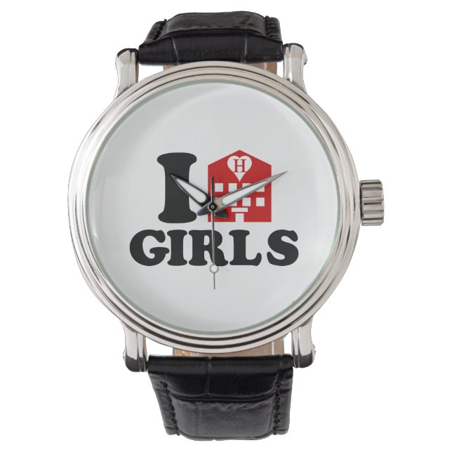 I Love Hotel Girls Watch (Front)