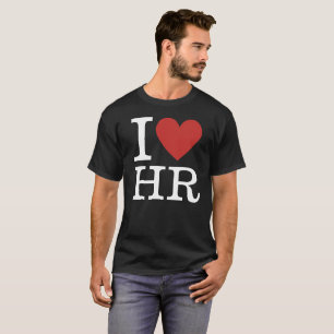 I ❤️ Love HR Custom Men's T-Shirt