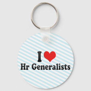 I Love Hr Generalists Key Ring