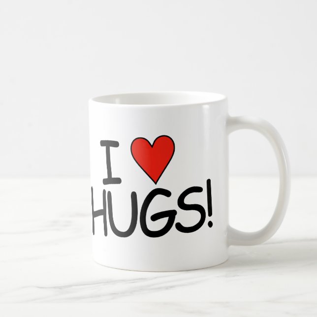 I love Hugs Mug (Right)