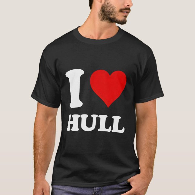 I Love Hull T-Shirt (Front)