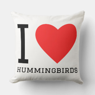 I love hummingbird  cushion