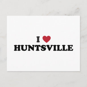 I Love Huntsville Alabama Postcard