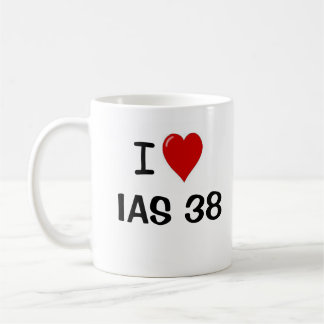 I Love IAS 38 Intangible Assets Accounting Quote Coffee Mug