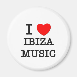 I Love Ibiza Music Magnet