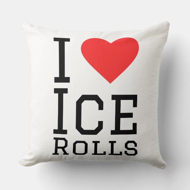 I love ice rolls cushion (Front)