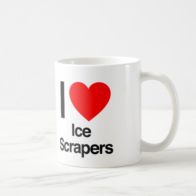 i love ice scrapers coffee mug (Right)